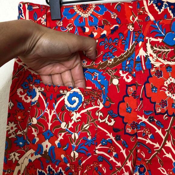 Gretchen Scott Set Jersey Split Neck Tunic Magic Carpet Stretchy Pants Electic - Picture 7 of 16